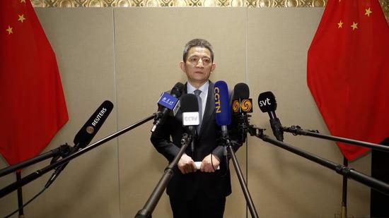 China's representative terms U.S. trade talks in Stockholm 'in-depth, candid, constructive'